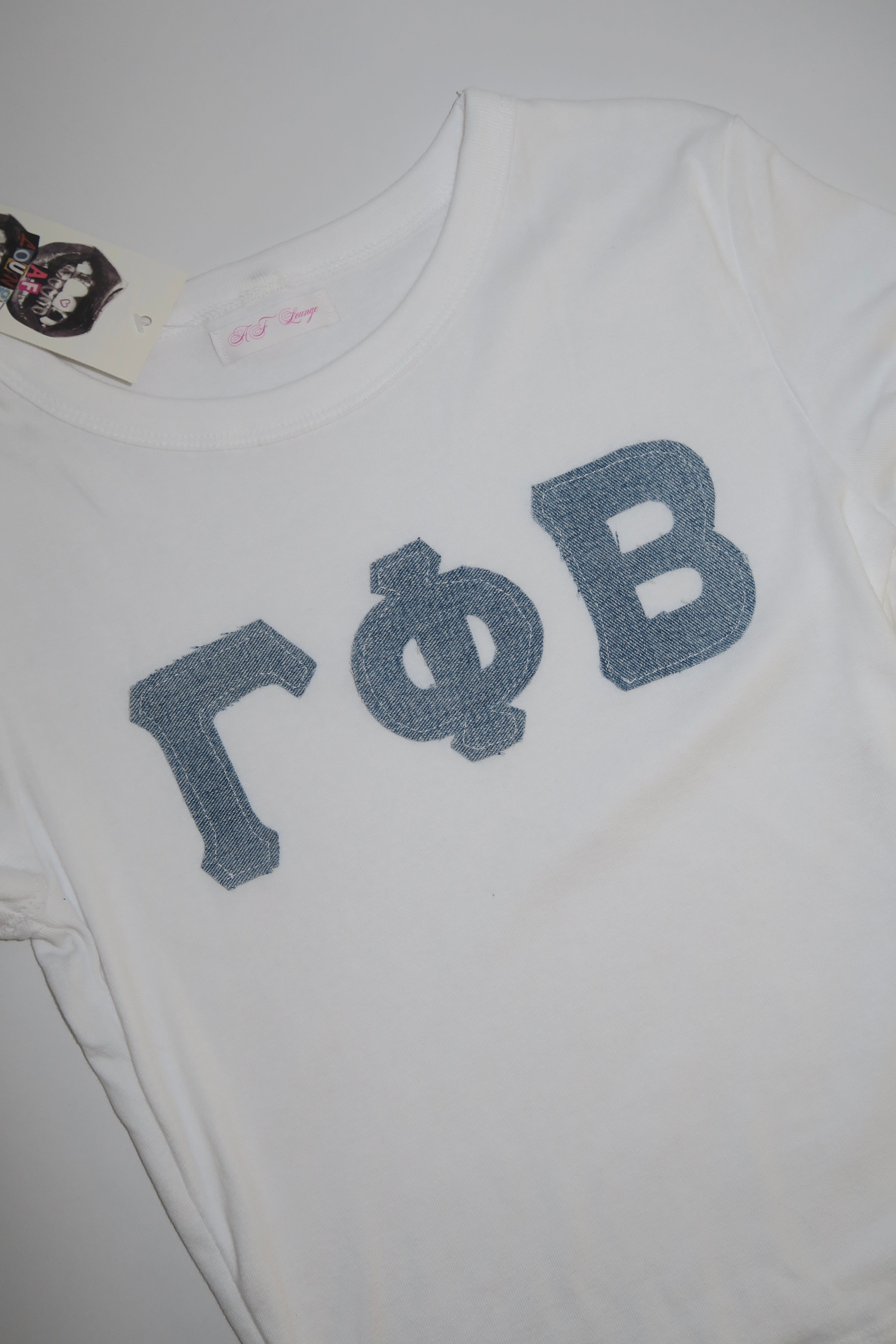 Denim Sorority Baby Tee